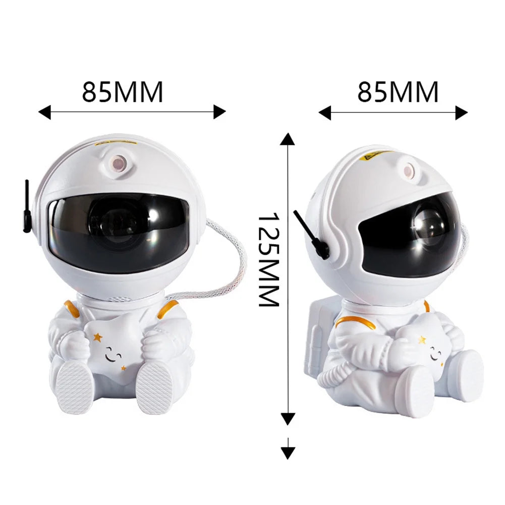 Astronaut Galaxy Stars Projector Night Light LED Spaceman Starry Sky Nightlights