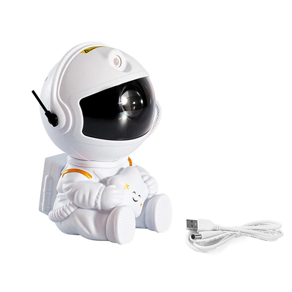 Astronaut Galaxy Stars Projector Night Light LED Spaceman Starry Sky Nightlights